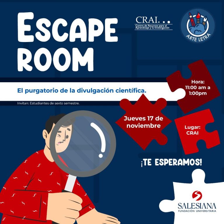 PROYECTO FINAL 'ESCAPE ROOM': UN ACERTIJO EN EL CRAI - Fundación ...