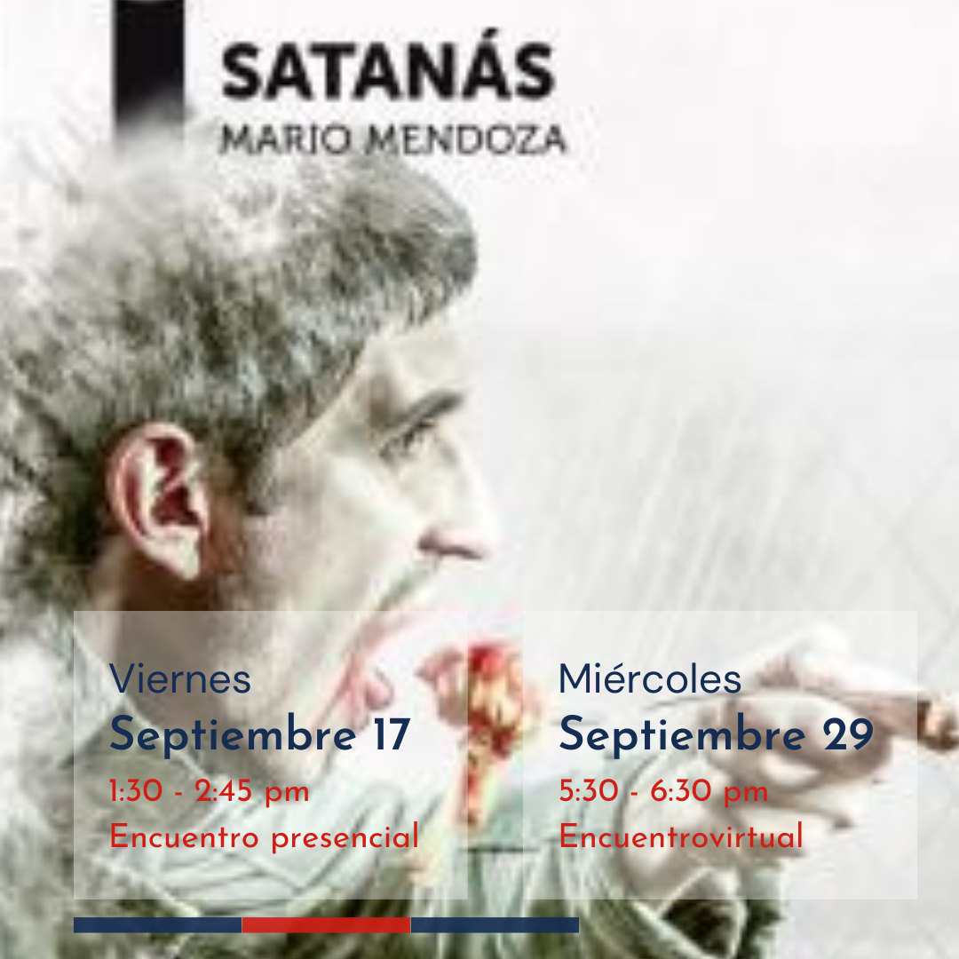 Rincón de lectura salesiano | Satanás. Autor: Mario Mendoza 8 Rincón de lectura salesiano | Satanás. Autor: Mario Mendoza 8