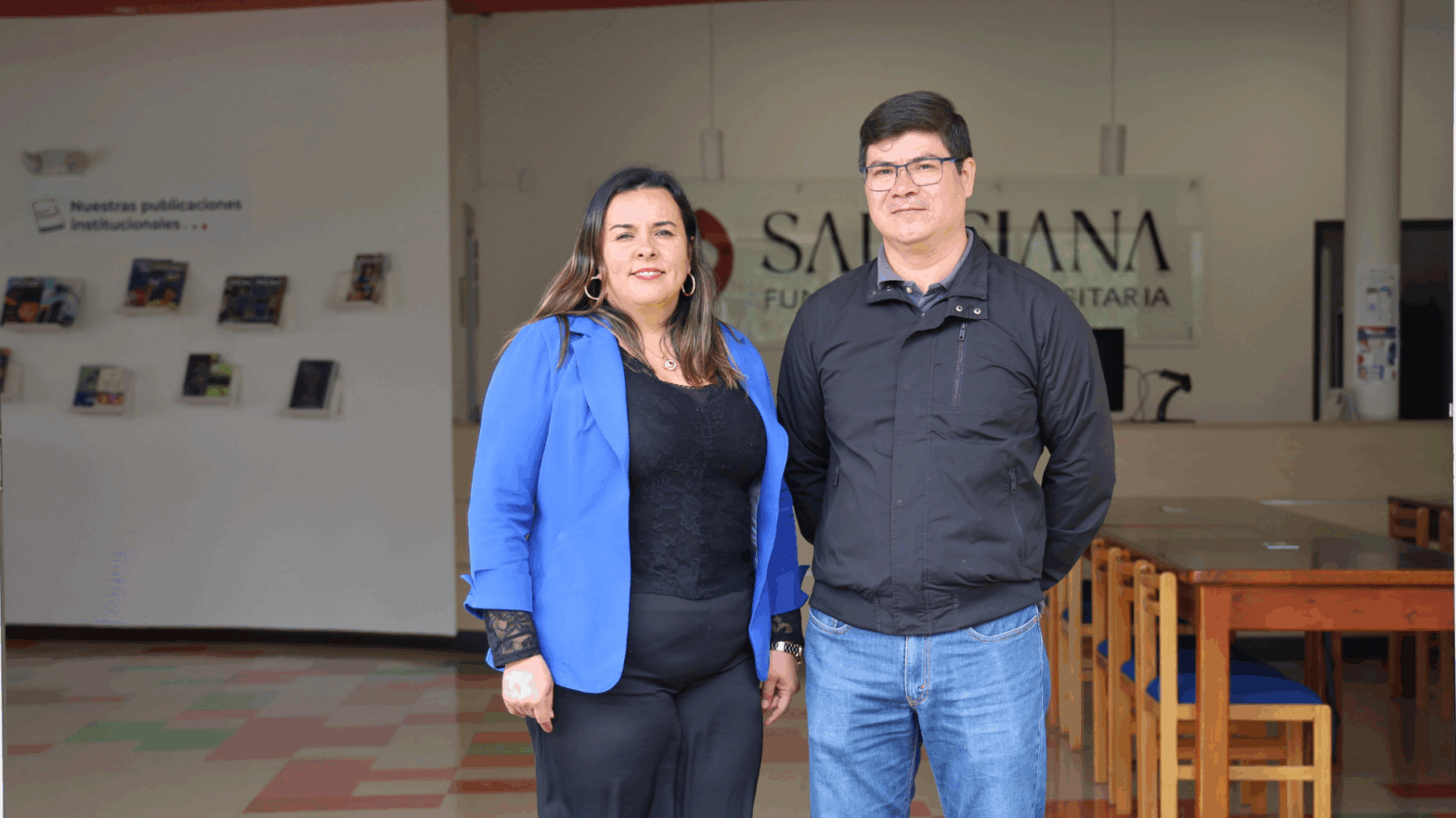 SALESIANA recibe al Coordinador de la Red de Bibliotecas de la IUS
