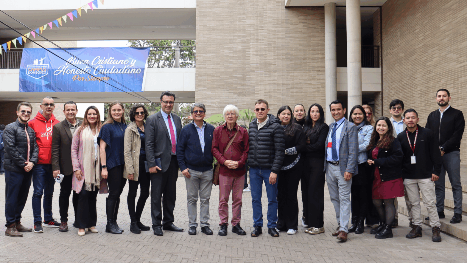 Visita internacional: desde Alemania llega el profesor Hartwig Weber a SALESIANA