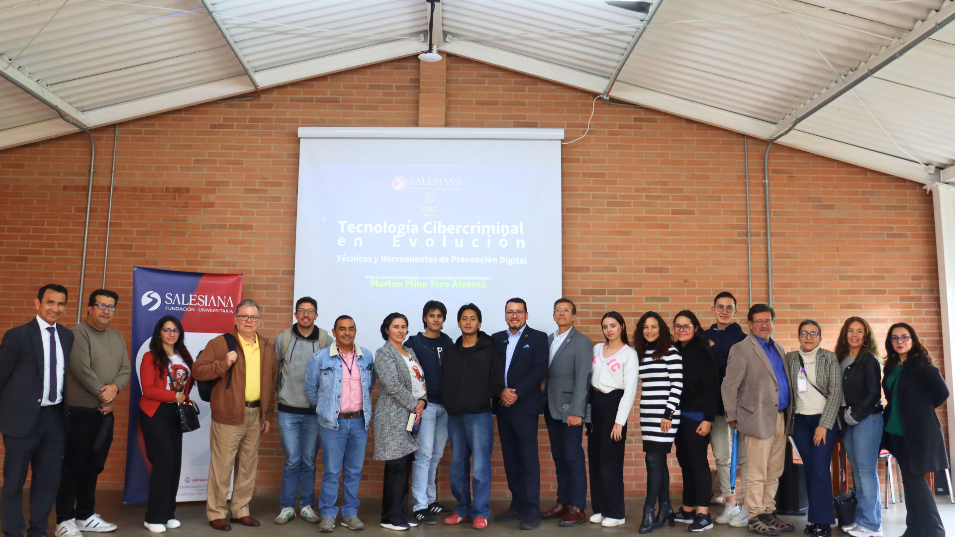 Taller de ciberseguridad en alianza con la (ITRC)