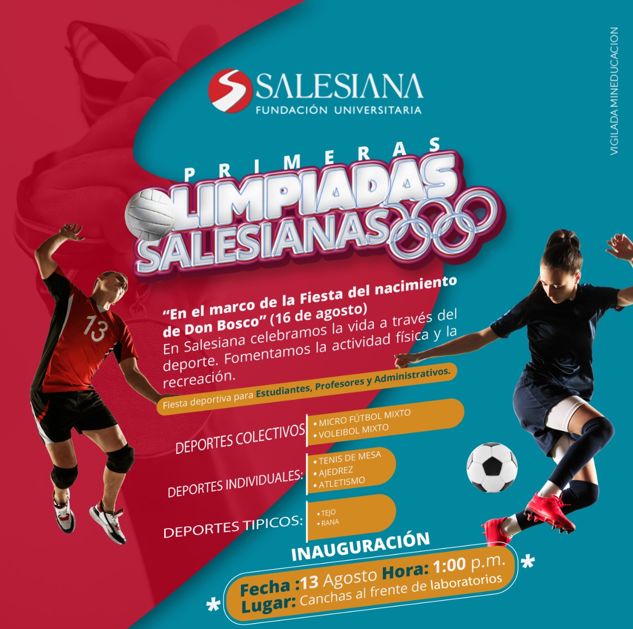 Olimpiadas Salesianas 8 Olimpiadas Salesianas 8